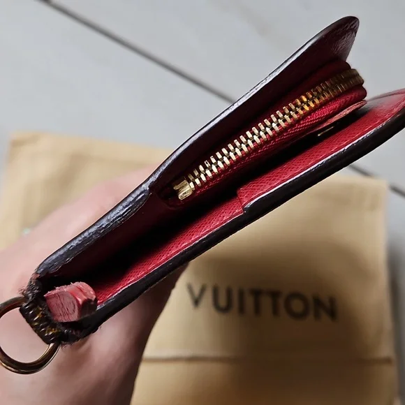 Louis Vuitton Monogram Insolite Wallet Wristlet W/Box + Dustbag - Picture 6 of 15
